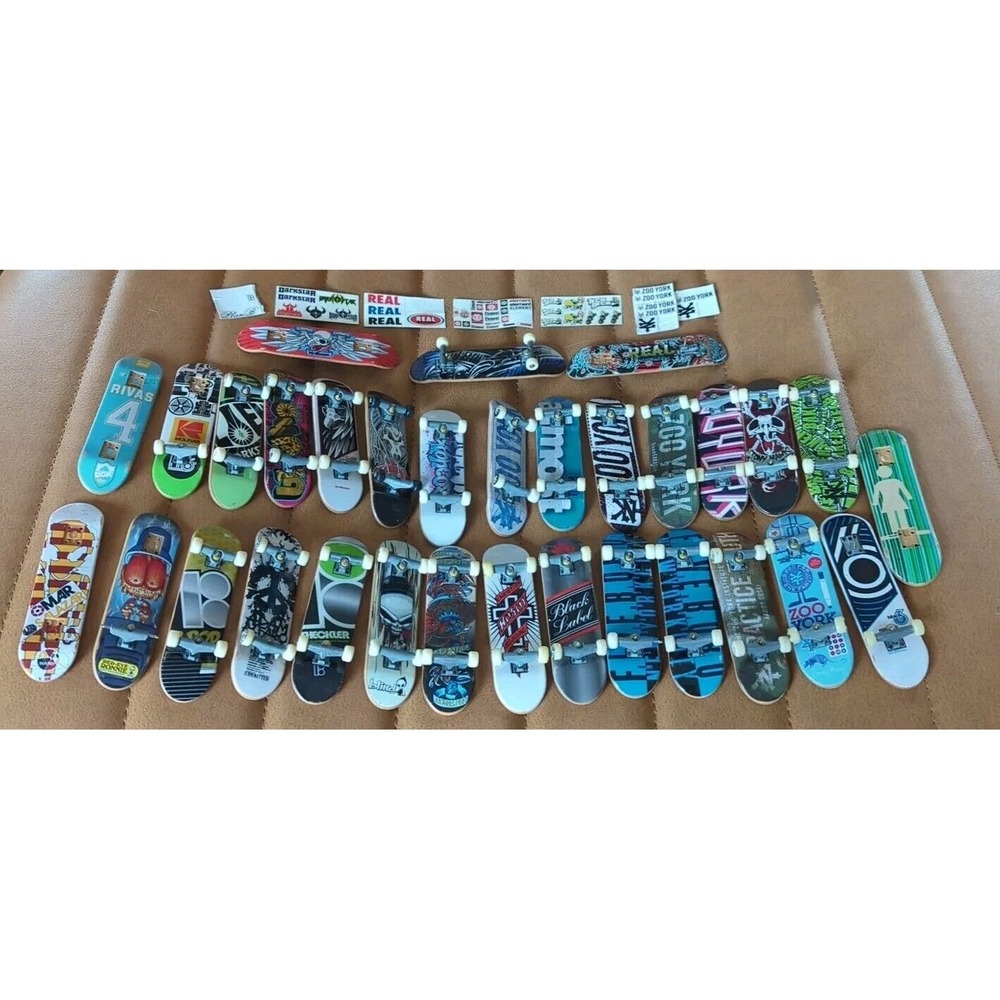 Vintage Tech Deck Lot Skaters Lot 32 Hosoi Suski PRod Baker Lots Of Extra‎